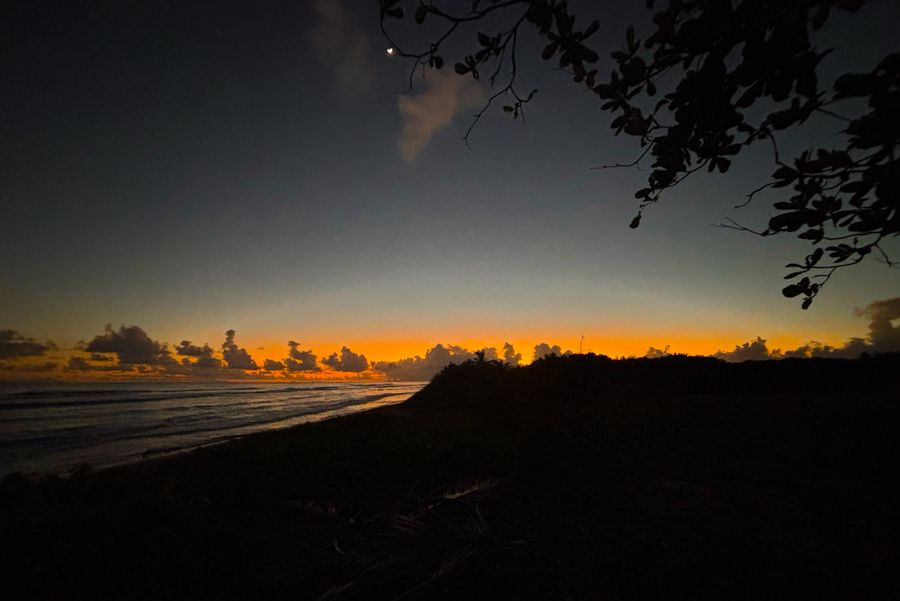 Les dernières lueurs sur Saint-François — Villa Crystal Beach, Saint-François, Guadeloupe